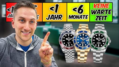 wartezeiten rolex|rolex wartezeit 2023.